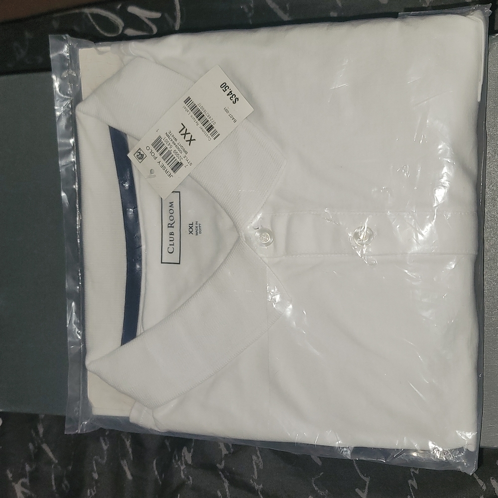 Club Room White short sleeve brand new